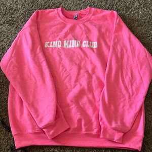 Kind Mind Club crewneck sweatshirt